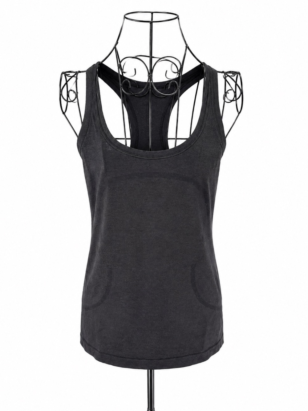 lululemon athletica Black Swiftly Tech Racerback Tank, Size 8 - Hip Length